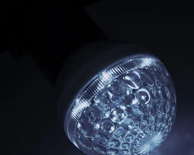 фото Строб-лампа 5млн вспышек E27 12Вт 220В IP54 50мм прозр. NEON-NIGHT 411-125