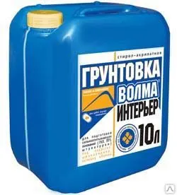 фото ВОЛМА Грунтовочный состав водно-дисперсионный Волма-Интерьер (5л)