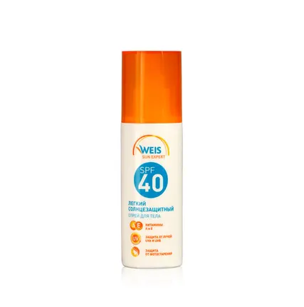 Фото №0 Спрей солнцезащитный Weis SPF-40 150мл