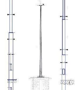 фото Опора освещения ОТ2ф-4,5
