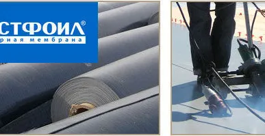 фото Пластфойл ПВХ-мембрана S-1,5 NORD 20м2