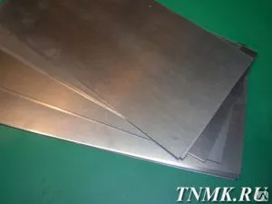 Фото №0 Лист вольфрамовый 0,4 мм ВТ