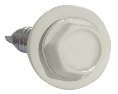 фото Саморез 5,5х19 HARDWEX оцинк. RAL 7023 Серый бетон под насадку для крепления стальных листов к металлическим конструкциям 00000020041