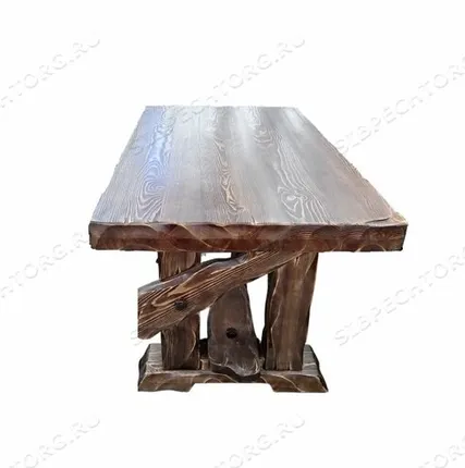 Фото №0 Стол резной «Массив сосны»