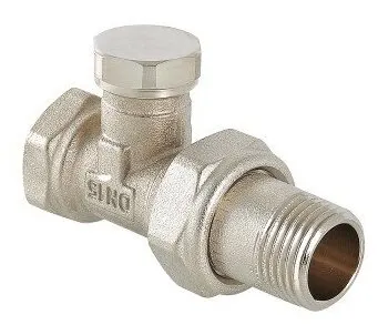 Фото №0 Клапан настроечный для радиатора нижний прямой VALTEC VT.020. N, 3/4"