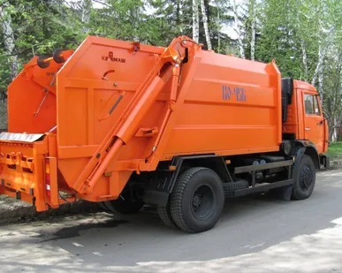 фото Мусоровозы с задней загрузкой КО-456-12 на шасси КАМАЗ-43253-3010-28
в