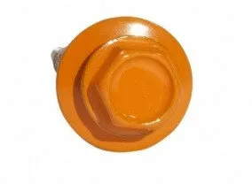 Фото №0 Саморез 4,8х70 HARDWEX оцинк. RAL 2004 Оранжевый под насадку для крепления кровельного листа к деревянным конструкциям 00000004121