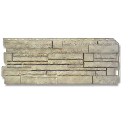 Фото №0 Фасадная панель (АП) "СКАЛИСТЫЙ КАМЕНЬ" Алтай 1160*450 мм (раб.размер 1040*425)
