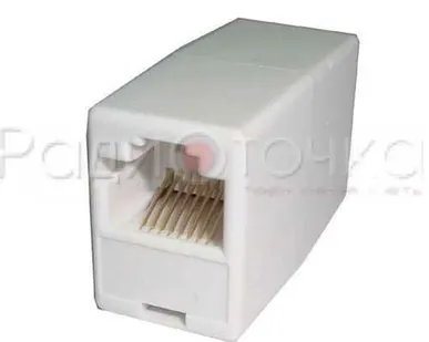 фото Переходник гнездо 8P8C - гнездо 8P8C (5e)