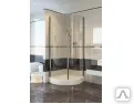 фото A160N ALPEN ALPINA Quadrant 80*80*1950 Душевая шторка (покрытие Easy Clean)