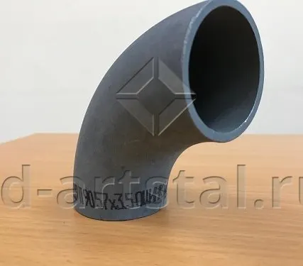 Фото №0 Отвод 76х3,5 стальной 90 гр. ст.09г2с
