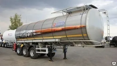 Фото №0 964872 полуприцеп-цистерна под тёмные 30 кубов.