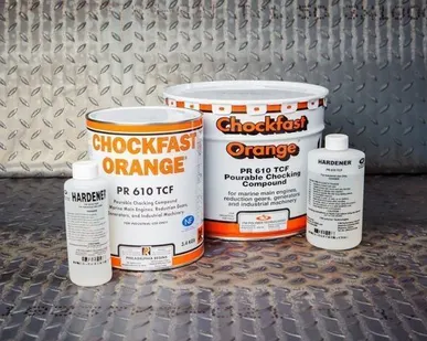 фото CHOCKFAST ORANGE (PR-610TCF) матриал для промышленных опорных подложек