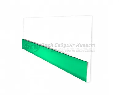 фото Начальная планка (евробрус) RAL 6029 (Мята)