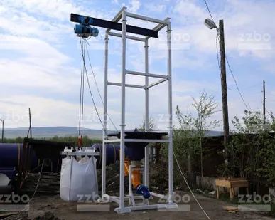 фото Растариватель биг-бегов с эл. талью РБС