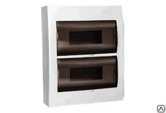 Фото №0 Бокс ЩРН-П-12модулей с белой крышкой навесной пластик IP40 TDM