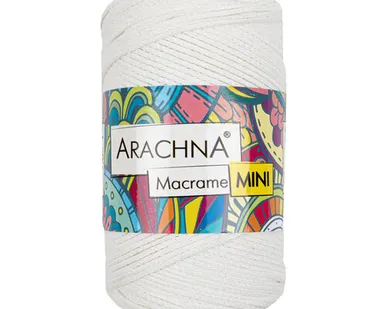 фото Пряжа ARACHNA "Macrame Mini" 80% хлопок, 20% полиэстер 250 г ± 10 г 200 м №24 натуральный