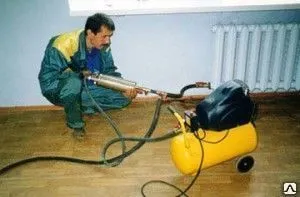 фото Продувка трубопровода