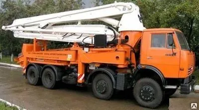 Фото №0 58153C АБН 125/37 на КАМАЗ 6540 автобетононасос