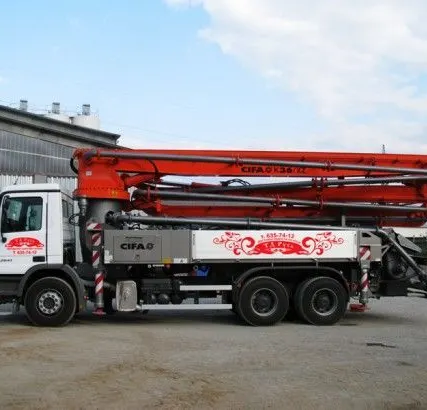 Фото №0 Автобетононасос от 15 метров в аренду