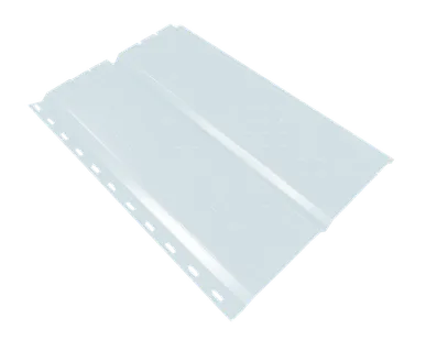 фото Сайдинг Кровля Сервис Брусnika софит Чистый белый 0,45 мм Полиэстер