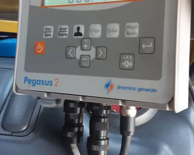 фото Весы Pegasus на вилочный погрузчик