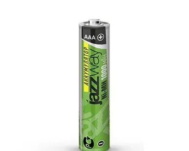 фото Аккумулятор AAA/HR03 NI-MH 1000мА.ч предзаряженный BL-2 (блист.2шт) JAZZway 5007932
