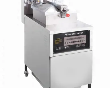 фото Электрическая напольная фритюрница Vortmax PFE 600, под давлением