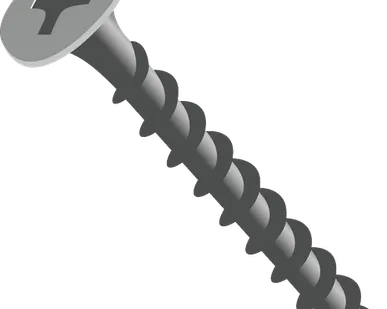 фото Саморезы по дереву черные 70мм