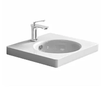фото Умывальник Sanita Luxe Ringo50 F01 УП, белый ВКС, D-сорт