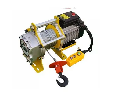 фото Лебедка TOR CD-500-A (KCD-500 kg, 380В) с канатом 40 м (алюминиевый корпус)