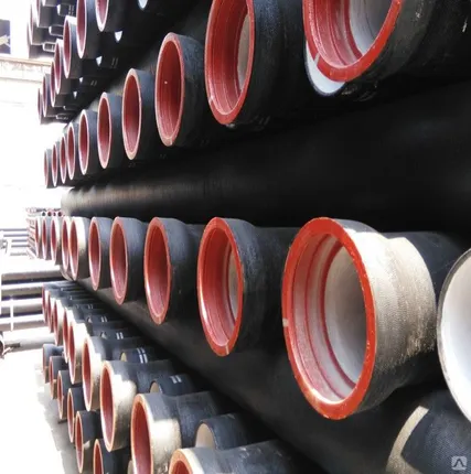 Фото №0 Труба ВЧШГ Ду 300 мм "Тайтон" с внутренним ЦПП и наружным лаковым покрытием