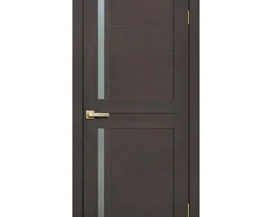 фото Дверь межкомнатная L22 (Lite Doors) стекло матовое, микрофлекс, Венге 2000х600мм