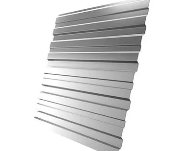 фото Профнастил С-10 0,65 оцинкованный 2 м