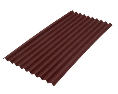 фото Ондулин 1,95х0,95 красный