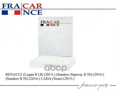 фото FCR210968 FRANCECAR Фильтр салонный Francecar арт. FCR210968