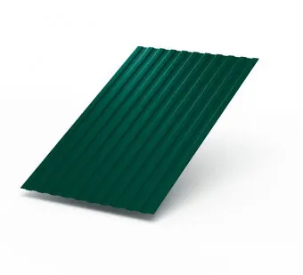 фото Профилированный лист С-8х1150 (ПЭ01-6005-0,45 ТУ) 2м зеленый мох