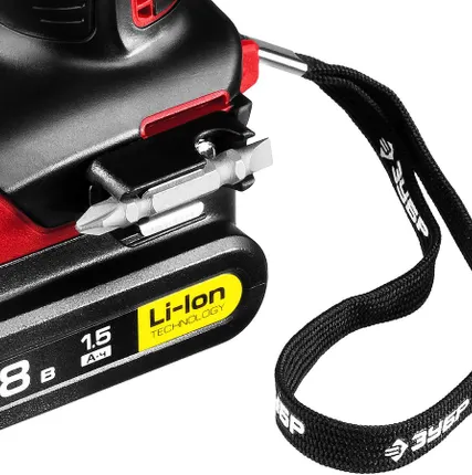 Фото №6 Шуруповерт аккумуляторный Зубр ДА-18-2-ЛИ КНМ2