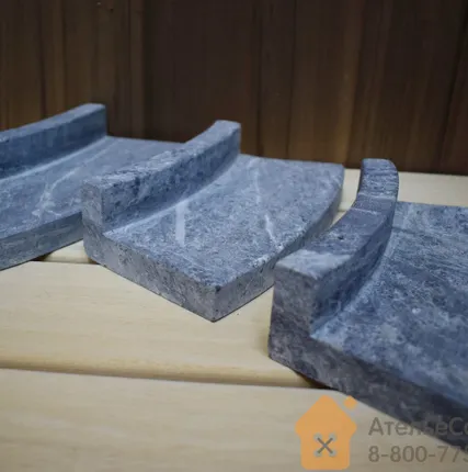 Фото №4 Талькохлоритное ограждение для печи Sawo Tower TH3/TH2-CNR угловое (арт. TH-GUARD-S2-CNR)