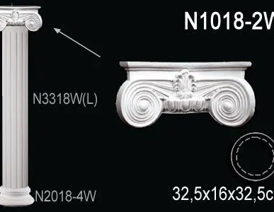 фото Колонна в комплекте Perfekt ( N3318-W + N1018-2W + N2018-4W )