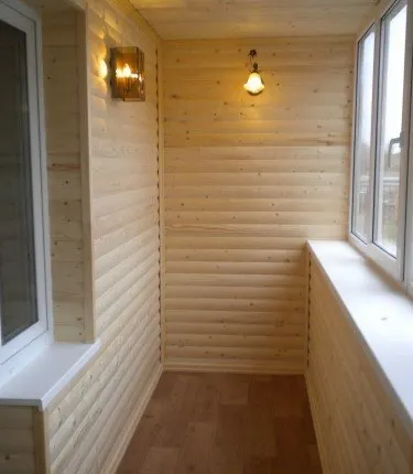 Фото №0 Отделка балконов и лоджий