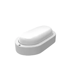 фото Светильник светодиодный ЖКХ Elementary 160х90х46 8Вт 680лм 4000К 160-260В IP65 овал бел. Gauss 161411208