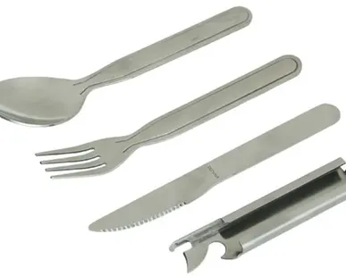 фото Набор столовых приборов металлический