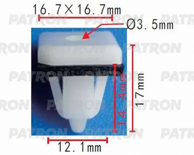 фото Клипсы PATRON P370380