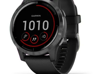 фото Часы Garmin Vivoactive 4 черные с серым безелем