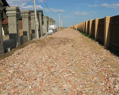 фото Строительство дорог
