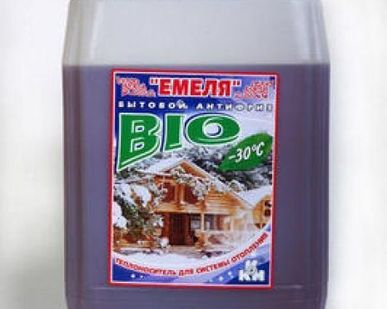 фото Теплоноситель &quot;Емеля&quot; BIO -30 10кг. (глицерин)