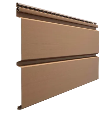 Фото №0 Сайдинг Docke Брус D6S Капучино Деке Premium виниловый