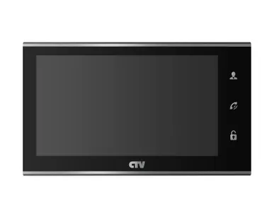 фото CTV-M2702MD черный  7″ цветной CVBS видеодомофон