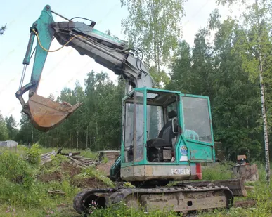 фото Аренда мини-экскаватора Komatsu PC75UU-2, Санкт-Петербург